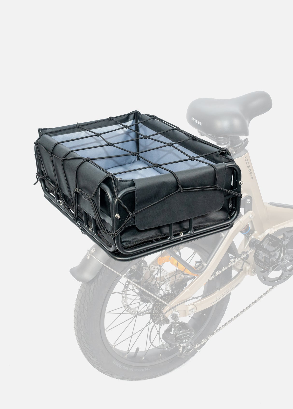 Fahrradkorb-Set hinten